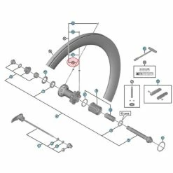 Rayon Shimano Dura Ace WH-R9100-C60 -Rayons Soldes Boutique rayon shimano dura ace wh r9100 c60 1